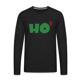 Ho to the Third Power Men's Premium Long Sleeve T-Shirt