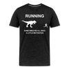 Running Motivation Dinosaur Men's Premium T-Shirt