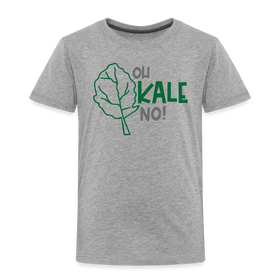 Oh Kale No! Funny Food Pun Toddler Premium T-Shirt