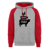 I'd Smoke That Funny BBQ Colorblock Hoodie
