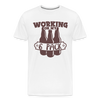 Working on my 6 Pack Men's Premium T-Shirt - white