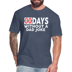 00 Days Without a Dad Joke Men's T-Shirt by Next Level