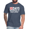 00 Days Without a Dad Joke Men's T-Shirt by Next Level