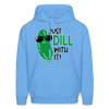 Just Dill with it! Food Pun Men's Hoodie