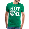 Hot Off The Grill Men's Premium T-Shirt - kelly green
