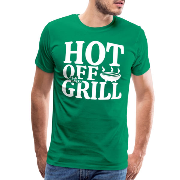Hot Off The Grill Men's Premium T-Shirt - kelly green