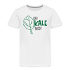 Oh Kale No! Funny Food Pun Toddler Premium T-Shirt - white