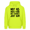 Not All Math Puns Are Terrible Just Sum Funny Men's Hoodie