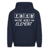 FATHER The Noble Element Periodic Elements Heavy Blend Adult Hoodie - navy