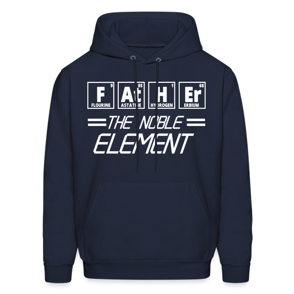 FATHER The Noble Element Periodic Elements Heavy Blend Adult Hoodie - navy