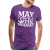 May I Suggest the Sausage Funny BBQ Men's Premium T-Shirt
