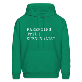 Parenting Style: Survivalist Gildan Heavy Blend Adult Hoodie