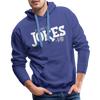 I've Got the Jokes -Dad Men’s Premium Hoodie - royal blue
