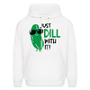 Just Dill with it! Food Pun Men's Hoodie