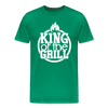 King of the Grill Father's Day BBQ Men's Premium T-Shirt - kelly green