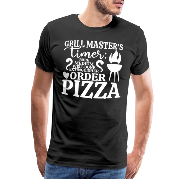 Grill Masters Timer Men's Premium T-Shirt - black