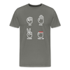 Rock, Paper, Scissors, Table Saw Funny Men's Premium T-Shirt