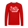 One Fly Dad Fly Fishing Men's Premium Long Sleeve T-Shirt