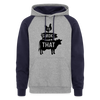 I'd Smoke That Funny BBQ Colorblock Hoodie