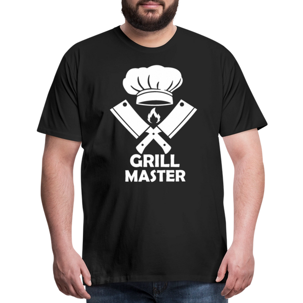 Grill Master BBQ Men's Premium T-Shirt - black