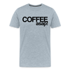 Funny Coffee ASAP! Men's Premium T-Shirt - heather ice blue