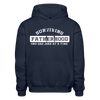 Surviving Fatherhood One Dad Joke at a Time Gildan Heavy Blend Adult Hoodie - navy