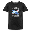 Just a Plane T-Shirt Airplane Pun Kids' Premium T-Shirt