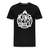 King of the Grill Father's Day BBQ Men's Premium T-Shirt - black
