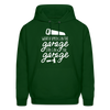 What Happens in the Garage Stays in the Garage Men's Hoodie