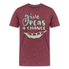 Give Peas a Chance Pun Men's Premium T-Shirt