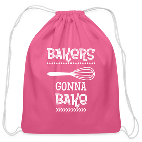 Bakers Gonna Bake Funny Cooking Cotton Drawstring Bag