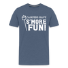 Camper's Have S'More Fun! Funny Camping Kids' Premium T-Shirt - heather blue