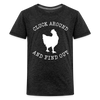 Cluck Around and Find Out Chicken Kids' Premium T-Shirt - charcoal grey