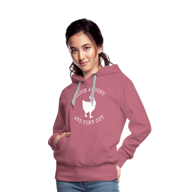 Cluck Around and Find Out Chicken Women’s Premium Hoodie
