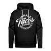 Inhale Tacos Exhale Negativity Men’s Premium Hoodie - black