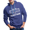 You Say Dad Bod I Say Father Figure Funny Fathers Day Men’s Premium Hoodie - royal blue