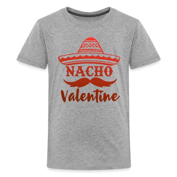 Nacho Valentine Kids' Premium T-Shirt - heather gray