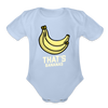 Cute That's Bananas Organic Short Sleeve Baby Bodysuit