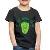 Lettuce Romaine Calm! Salad Food Pun Toddler Premium T-Shirt - black