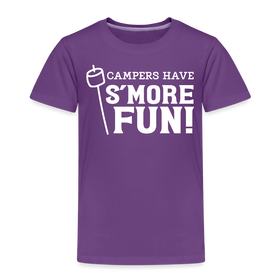 Camper's Have S'More Fun! Funny Camping Toddler Premium T-Shirt