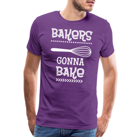 Bakers Gonna Bake Funny Cooking Men's Premium T-Shirt