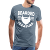 Bearded for Her Pleasure Funny Men's Premium T-Shirt