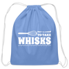 Don't be Afraid to Take Whisks Cotton Drawstring Bag