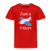 Just a Plane T-Shirt Airplane Pun Toddler Premium T-Shirt
