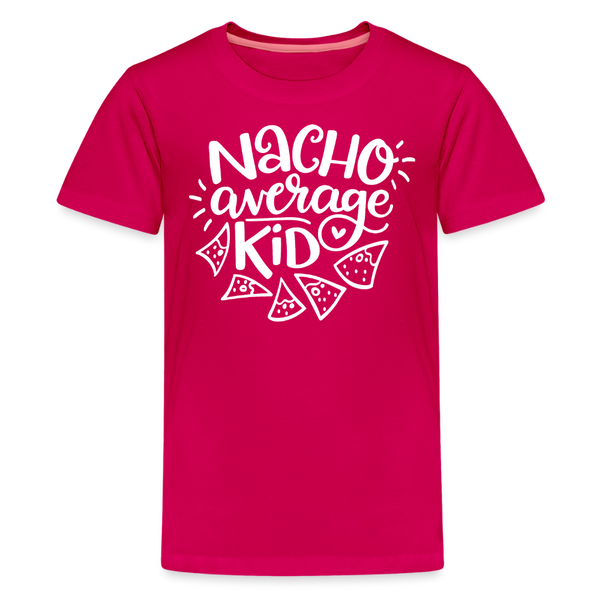 Nacho Average Kid Kids' Premium T-Shirt - dark pink