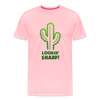 Lookin' Sharp! Cactus Pun Men's Premium T-Shirt