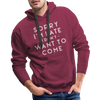 Sorry I'm Late I Didn't Want to Come Men’s Premium Hoodie