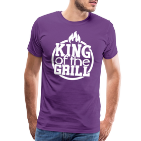 King of the Grill Father's Day BBQ Men's Premium T-Shirt