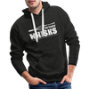 Don't be Afraid to Take Whisks Funny Men’s Premium Hoodie - charcoal grey