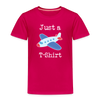 Just a Plane T-Shirt Airplane Pun Toddler Premium T-Shirt